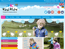 Tablet Screenshot of kozikidz.com